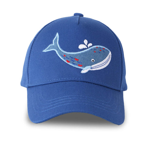 Ball Cap : Blue Whale - UPF50 - Large 4-6 yrs
