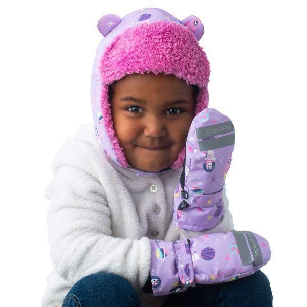 Water Repellent Trapper Hat Unicorn Playful Minds