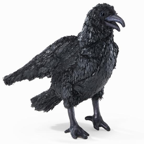 Folkmanis: Crow Puppet - Ages 3+