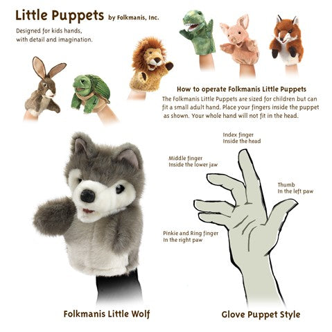 Little Wolf Puppet - Ages 3+