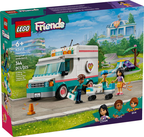 Lego: Friends Heartland City Hospital Ambulance - Ages 6+