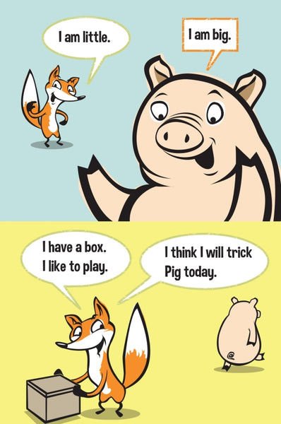 ECB: Step into Reading Level 2 - A Pig, A Fox, And A Boy - Ages 4+