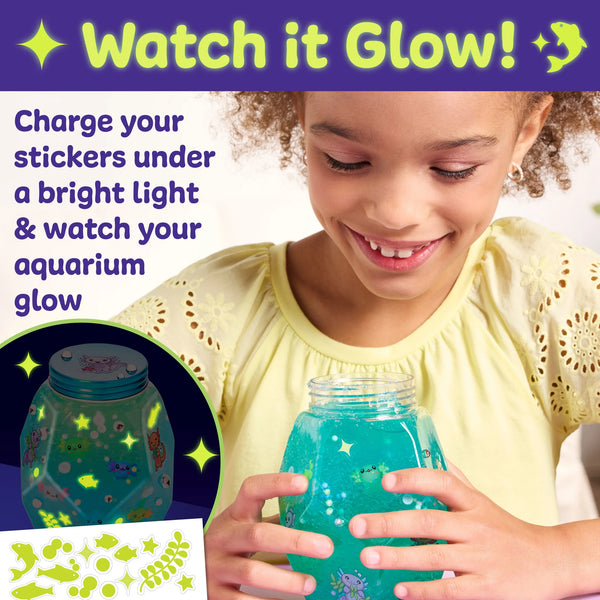 Creativity for Kids: Glowing Axolotl Aquarium - Ages 7+