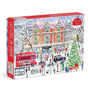 1000 Pieces: Michael Storrings Christmas in London Puzzle- Ages 12+