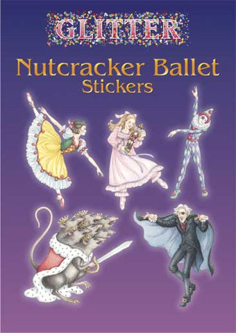 Glitter Nutcracker Ballet Stickers - Ages 4+