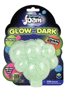 Sensory Foam: Glow in the Dark - Ages 5+