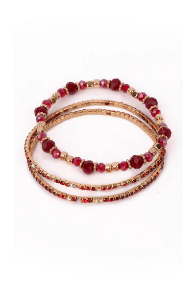 GP: Boutique Ruby Red Bracelet Set - Ages 3+