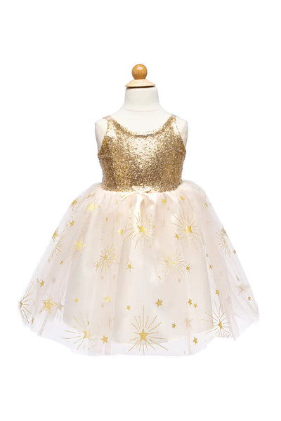 GP: Golden Glam Party Dress - Size 5/6