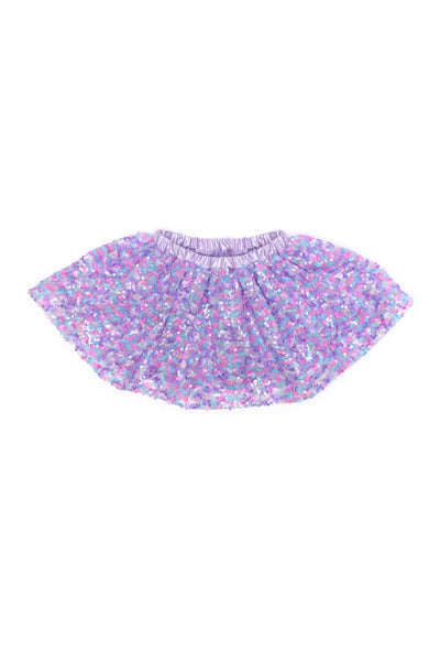 GP: Purple Sequin Party Skirt - Size 4/6