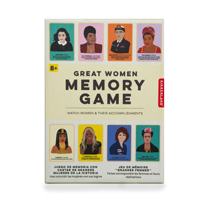 KL: Great Women Memory Game - Ages 8+