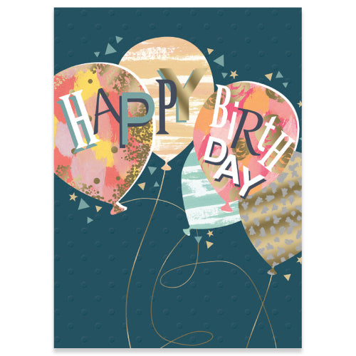 GC: Balloons - Birthday Card