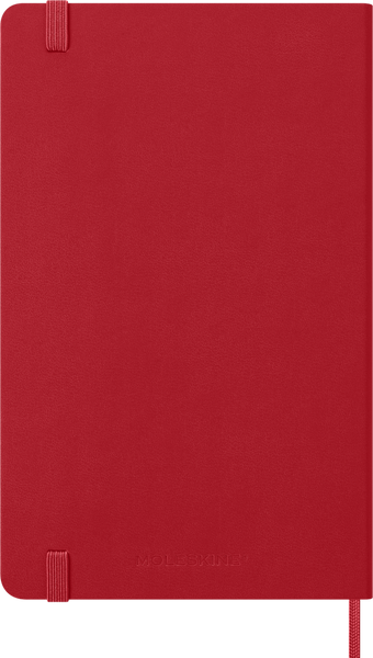 Moleskin: Classic Weekly Diary/Planner 2026 Large Hardcover Scarlett Red