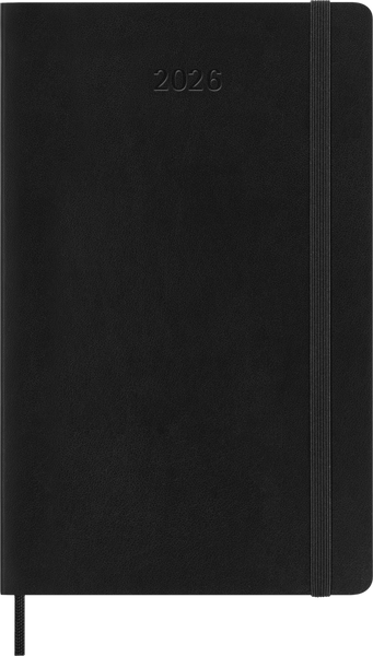 Moleskin: Classic Weekly Diary/Planner 2026 Large Softcover Black