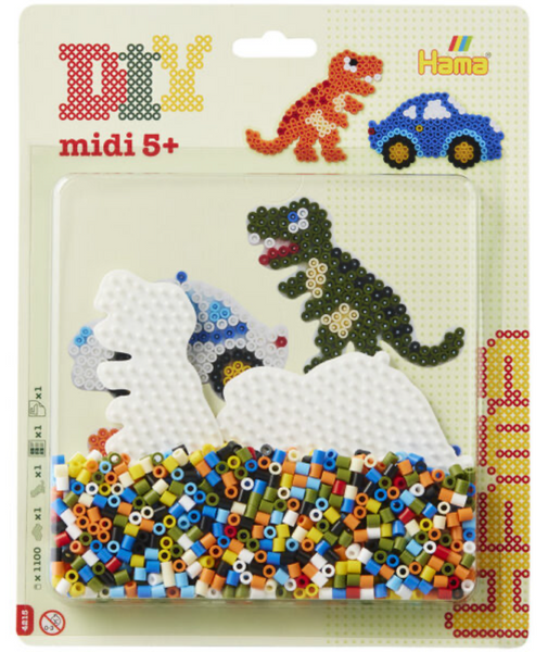 Hama: Midi Beads Large Bead Kit Blister 2025 - Ages 5+