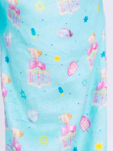 Plush Pants: Hanukkah - Blue - Multiple Sizes Available