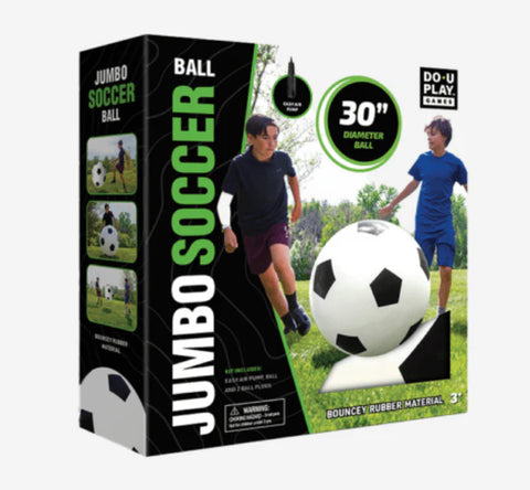 Do U Play Games: Jumbo Soccer Ball - Ages 3+