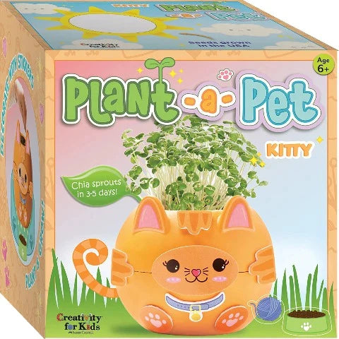 Creativity for Kids: Plant a Pet Kitty - Ages 6+