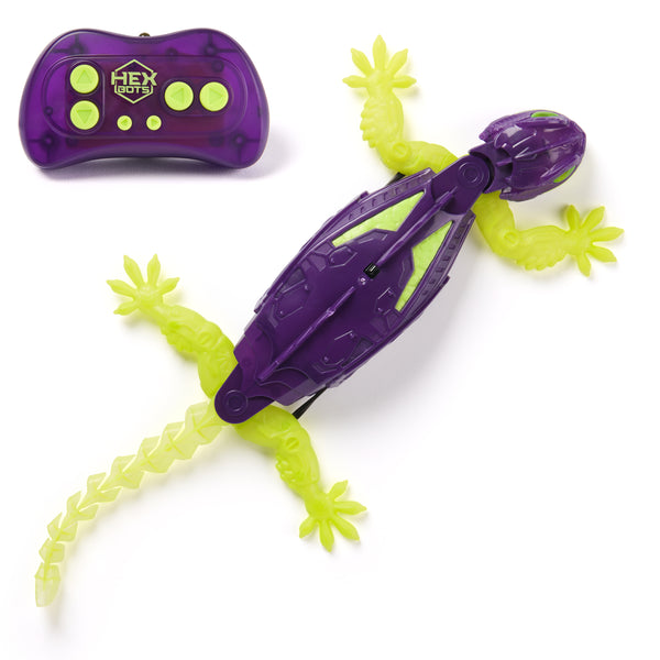 HexBots: Glowing Wall Crawler Gecko - Ages 4+
