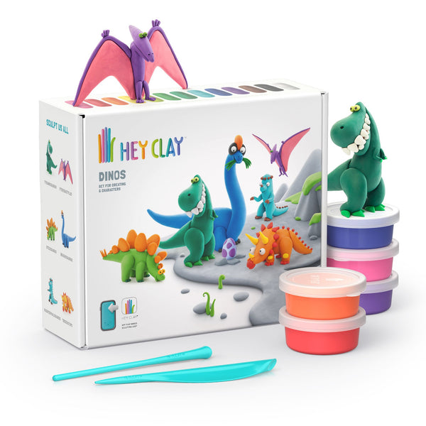 Dinos Air-Dry Modelling Clay Set