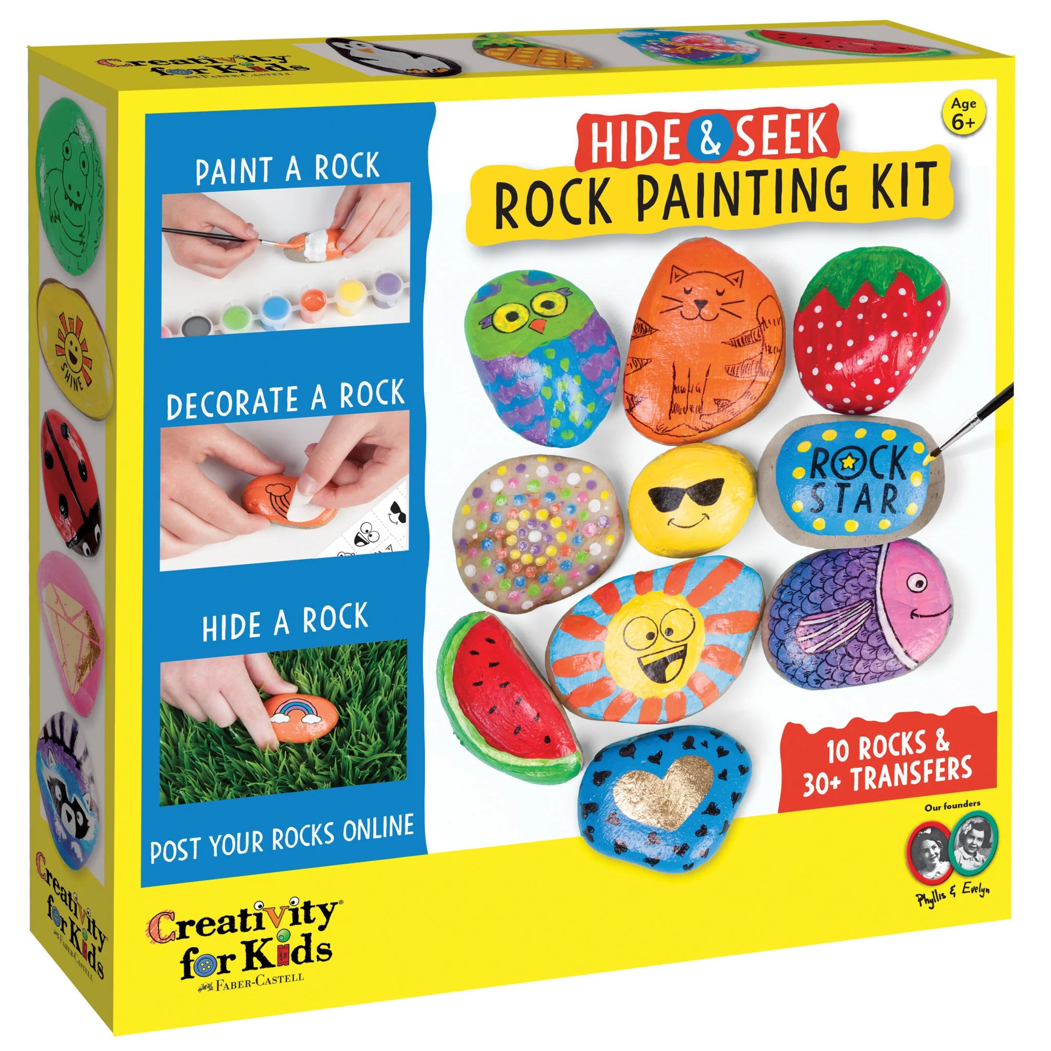 Hide & Seek Rock Painting Kit - Ages 6+