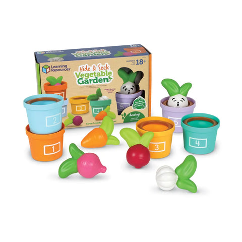 LR: Hide & Seek Vegetable Garden - Ages 18mths+