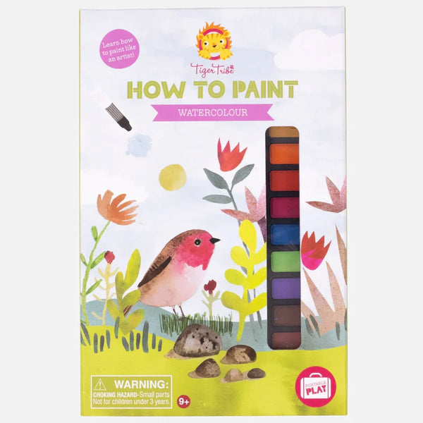How To Paint: Watercolour - Ages 8+