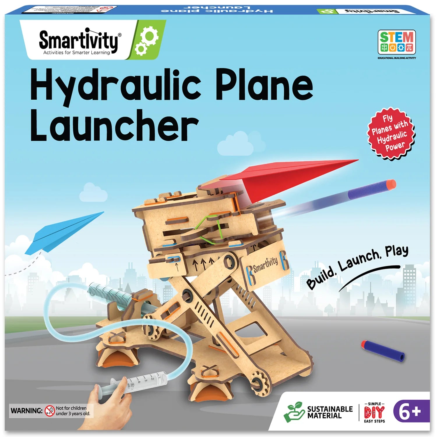 Smartivity Hydraulic Plane Launcher Stem Kit – Playful Minds