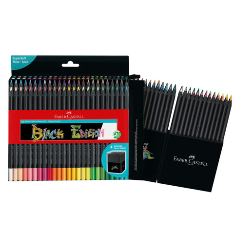 FC: Black Edition 50 Coloured Pencils - Ages 13+