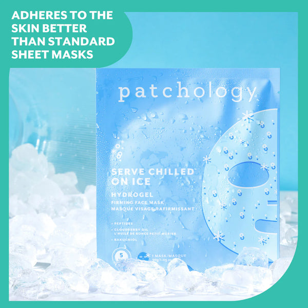 Served Chilled on Ice: Hyrdogel Firming Face Mask - Single Pack