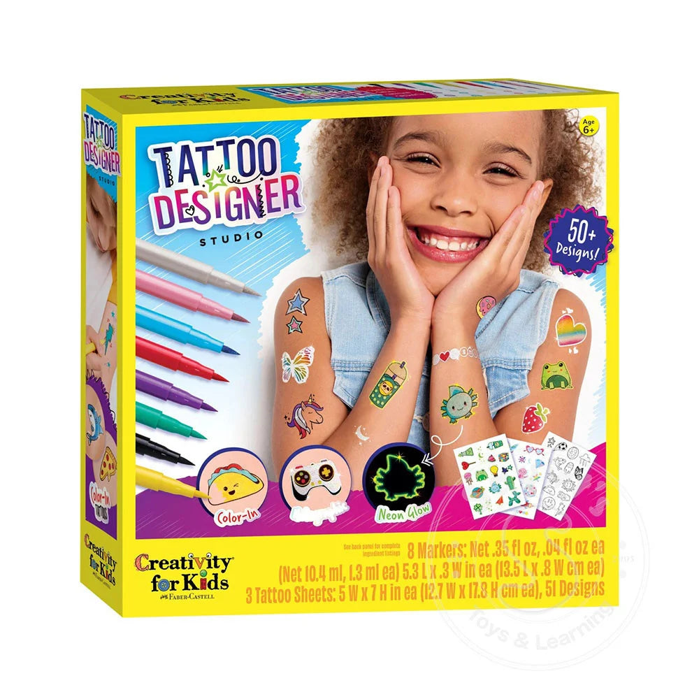 Creativity For Kids: Tattoo Designer Studio - Ages 6+