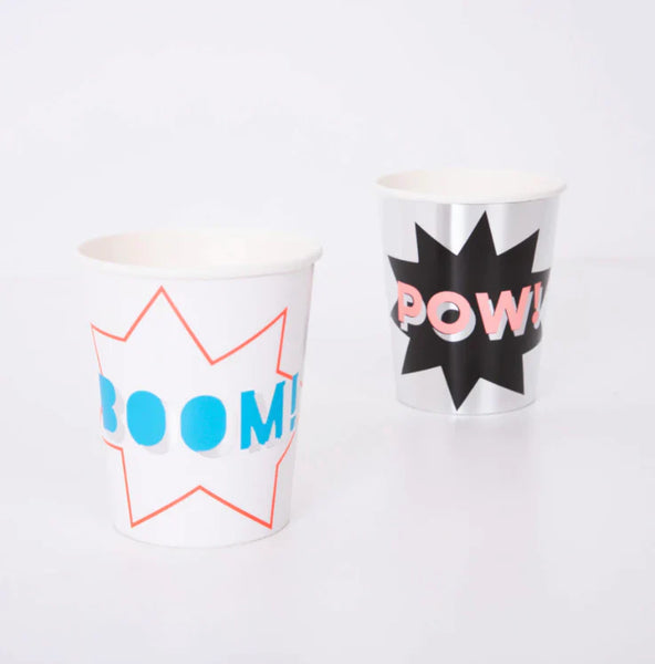 MM: Superhero Cups: 8 Pieces