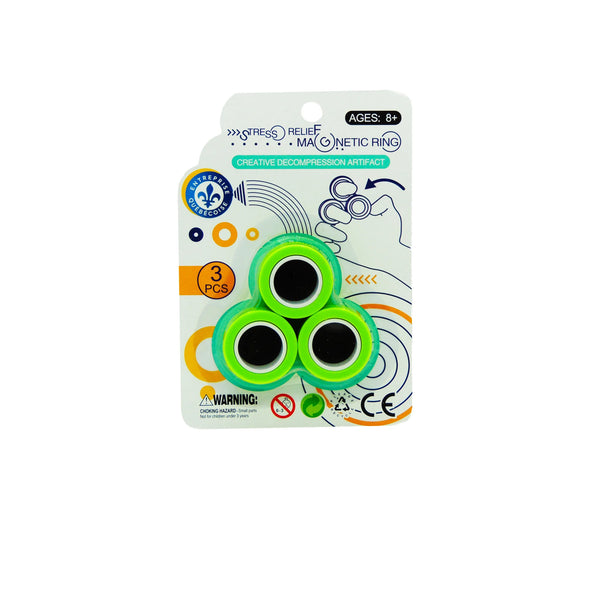 Robiii: Magnetic Rings Spinner - Ages 8+