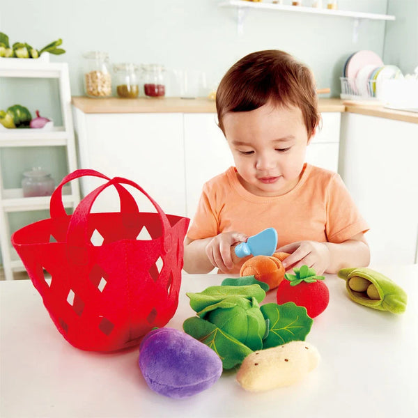 Hape: Toddler Vegetable Basket - Ages 18mths+