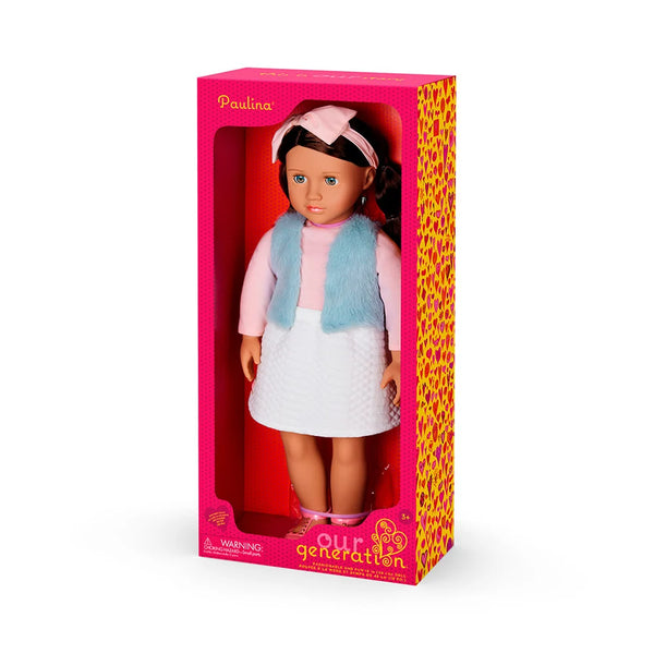 OG: 18" Doll  Paulina - Ages 3+