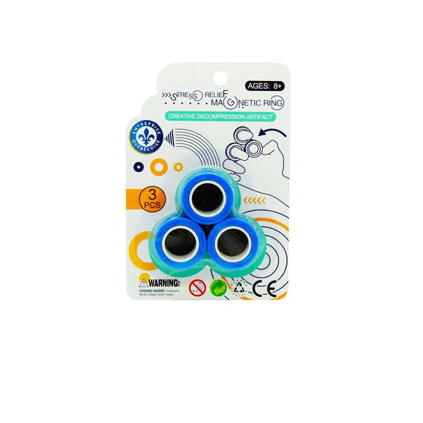 Robiii: Magnetic Rings Spinner - Ages 8+