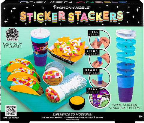F. Angels: Sticker Stackers: Tacos Plus - Ages 6+