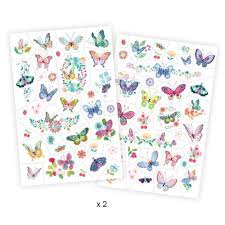 Djeco: Temporary Tattoos / Dream Butterflies - Ages 3+