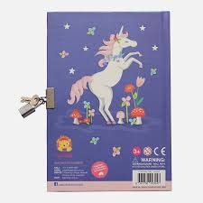 TT: My Locked Diary Unicorn Rainbows - Ages 3+