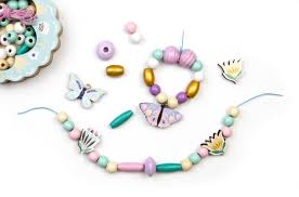 Butterfly Wooden Bead Set