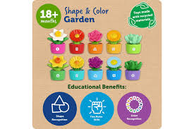 LR: Shape & Colour Garden Playset - Ages 18mths+