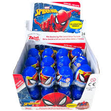 Candy: Spiderman Chocolate Surprise Egg - Ages 3+