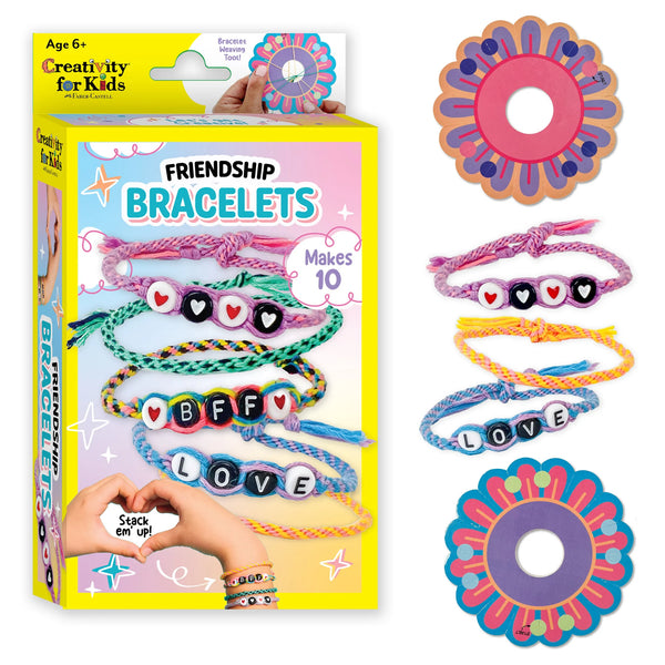 Creativity for Kids: Friendship Bracelets Mini Kit - Ages 6+