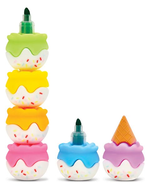 IS: Ice Cream Stackable Markers - Ages 4+