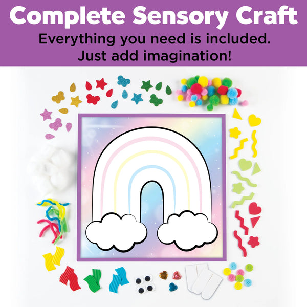 Creativity For Kids: Sticky Wall Art - Rainbow - Ages 3+