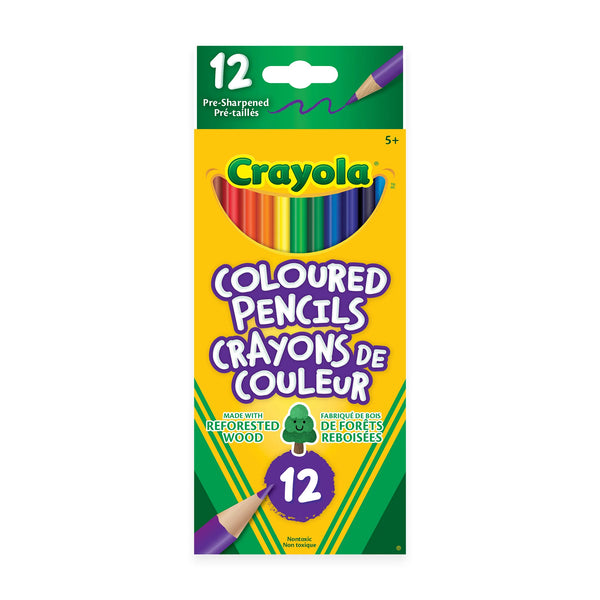 Coloured Pencils: 12 Count - Ages 5+