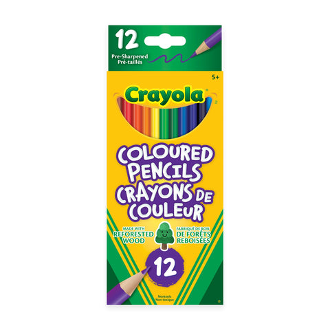 Crayola: Coloured Pencils: 12 Count - Ages 5+