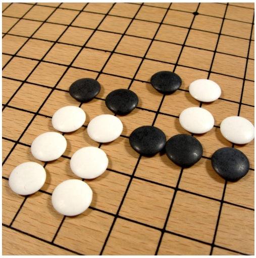 Wooden Go Board Game Set - 12"Board Strategy Game