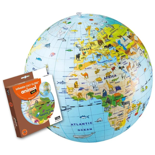 CALY: Animal Maxi Globe  20"- Ages 3+