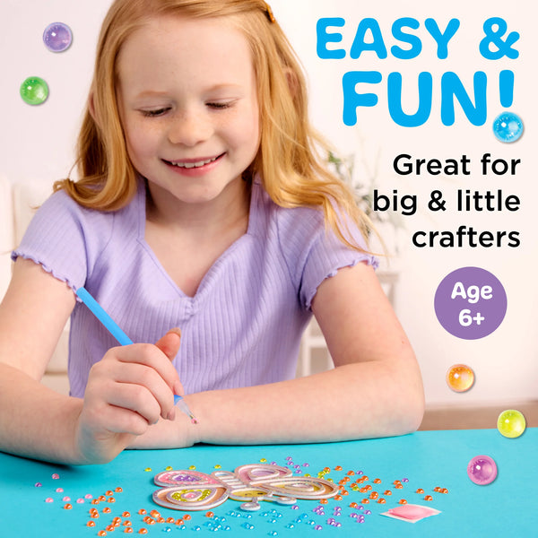 Creativity for Kids: Bubble Gems Super Sticker Butterfly - Ages 6+