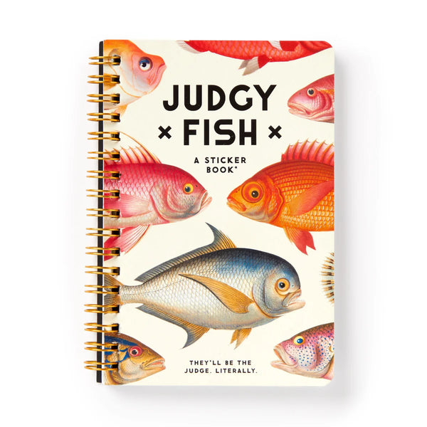 Stickers - Judgy Fish Sticker Book  - Ages 6+